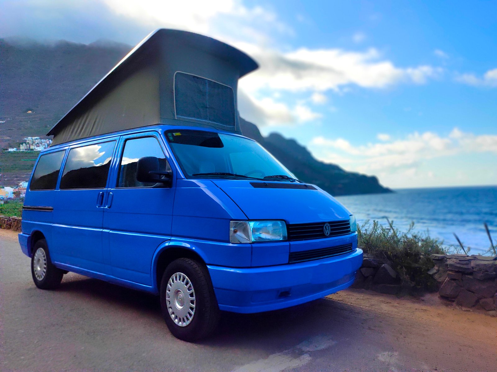 Furgoneta camper en La Gomera