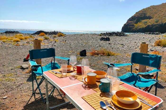 Furgoneta camper en La Gomera